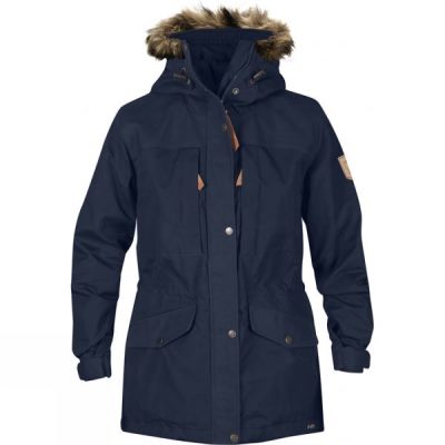 Fjallraven Singi - Női Télikabát - Sötétkék (Magyarország YZV127368)